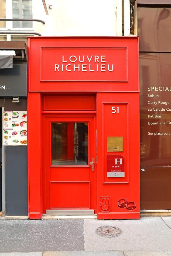 Hotel Louvre Richelieu Париж Экстерьер фото